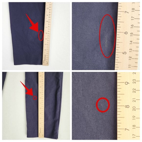 Charter Club Women's Petite Cambridge Slim Pants Size 8P Navy Blue NWOT - Picture 6 of 8